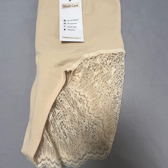 tummy Control Thong Shapewear Beige - Picture 5 of 7